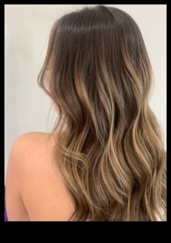 Doğal Bir Görünüm İçin Esmer Balayage Bliss Güneşten Öpülmüş Röfleler