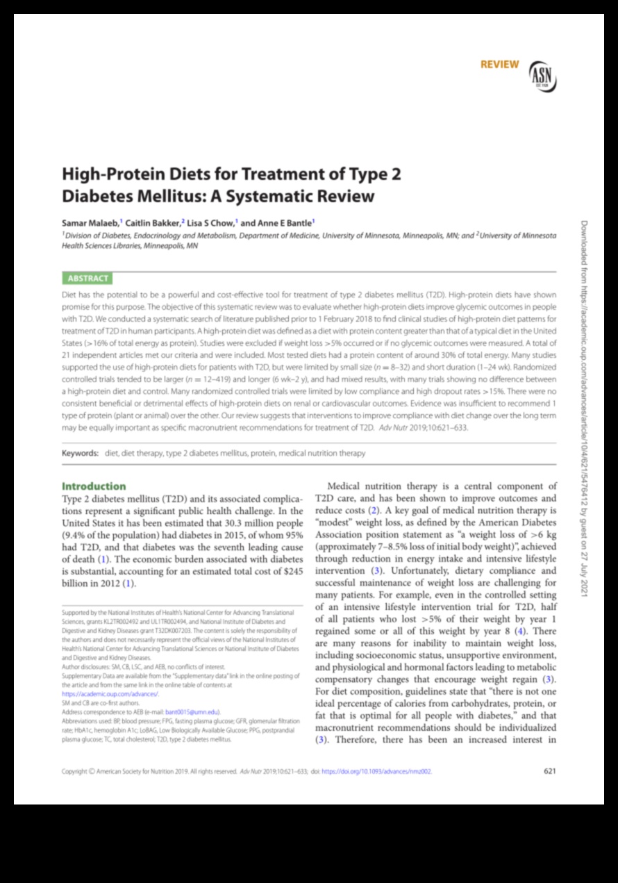 Yüksek proteinli diyetler ve diyabet yönetimi: Kapsamlı bir rehber
