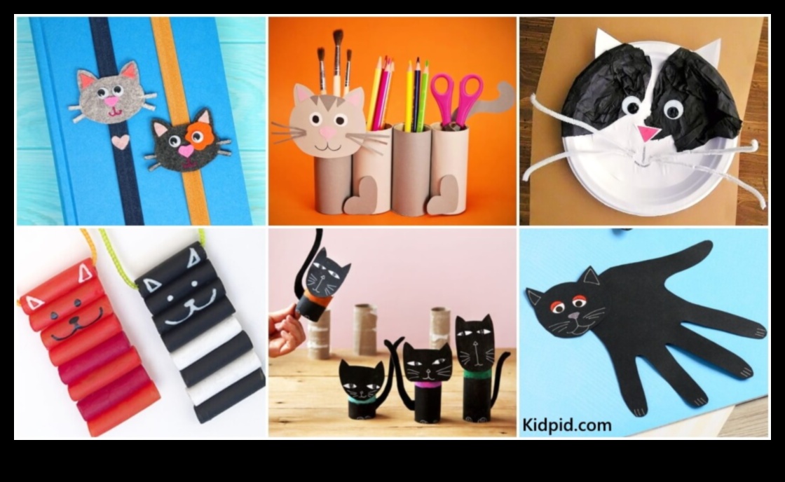 Cat Craft Corner: Feline zenginleştirme için yaratıcı projeler